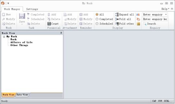 My Work Manager screenshot