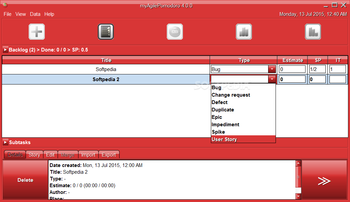 myAgilePomodoro screenshot 2