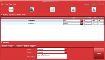 myAgilePomodoro screenshot 3