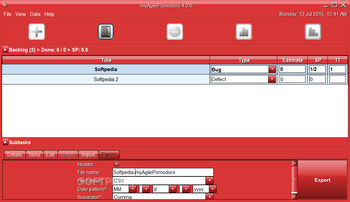 myAgilePomodoro screenshot 5