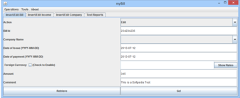 myBill screenshot