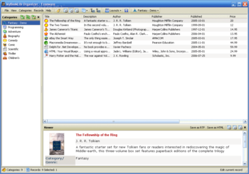 MyBookLib Organizer screenshot