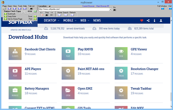 myBrowser screenshot 2