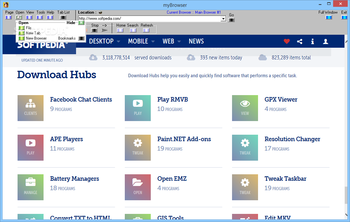 myBrowser screenshot 3