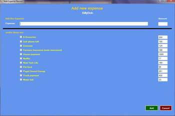 MyBudgets screenshot 4