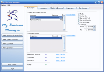 MyBusiness Manager screenshot
