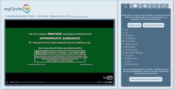 myCircle TV screenshot