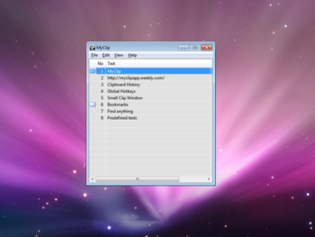 MyClip screenshot
