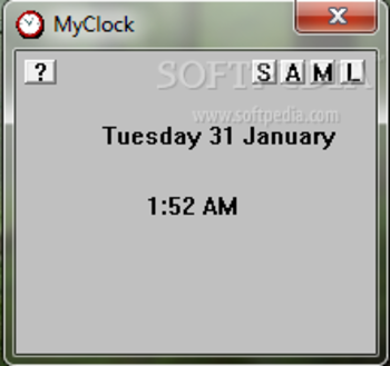 MyClock screenshot 2