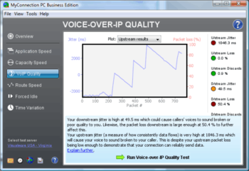 MyConnection PC VoIP screenshot