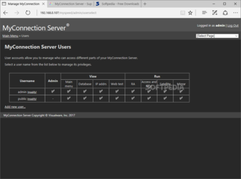 MyConnection Server screenshot 12