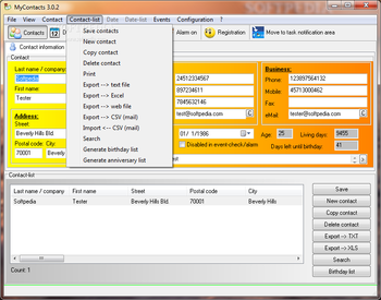 MyContacts Portable screenshot 4