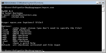 MyCRC screenshot