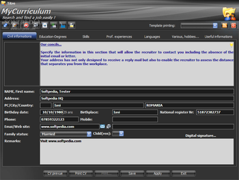 MyCurriculum screenshot 2