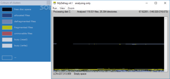 MyDefragGUI screenshot 5