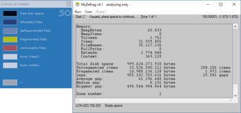 MyDefragGUI screenshot 6