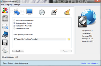 MyDefragPowerGUI screenshot 8