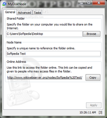 MyDiskNode screenshot