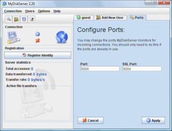 MyDiskServer screenshot 3
