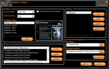 MyDVDs screenshot 3