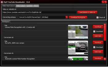 MyFF YouTube Downloader screenshot