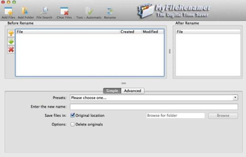 MyFileRenamer screenshot