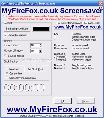 MyFireFox.co.uk screensaver screenshot 2