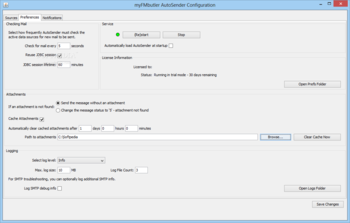 myFMbutler AutoSender screenshot 5