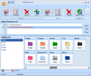 MyFolder Free screenshot