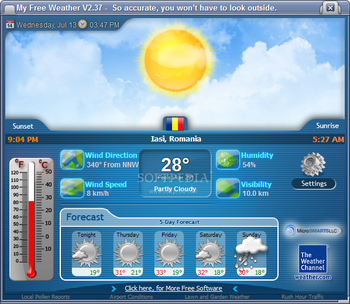 MyFreeWeather screenshot