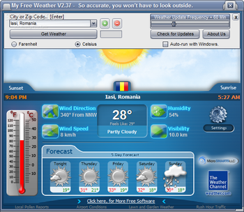 MyFreeWeather screenshot 2