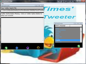 MyFriendTweeter screenshot