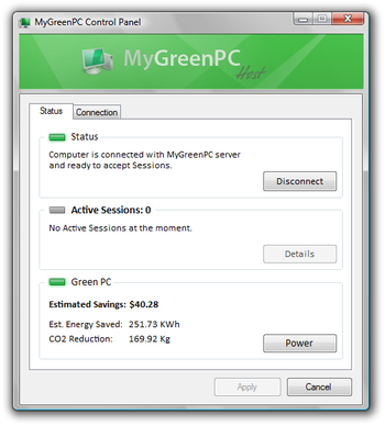 MyGreenPC screenshot
