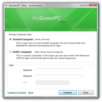 MyGreenPC screenshot 2