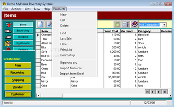 MyHome Inventory System screenshot 6