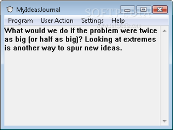 MyIdeasJournal screenshot