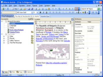 MyInfo Professional screenshot