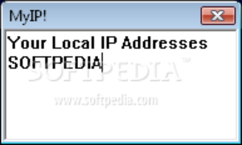 MyIP! screenshot