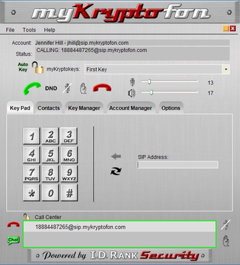 myKryptofon-Win screenshot
