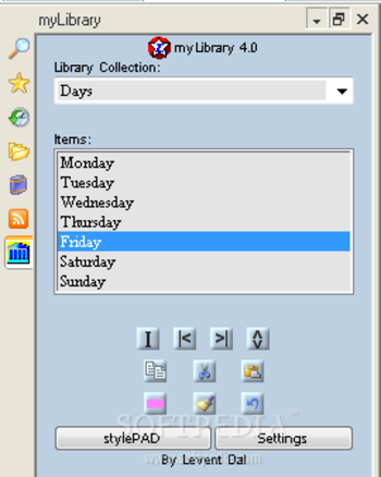 MyLibrary screenshot