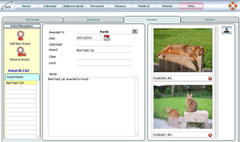myLifeOrganiser screenshot