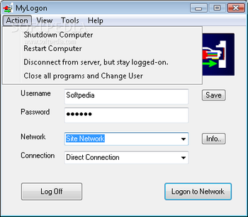 MyLogon screenshot 2