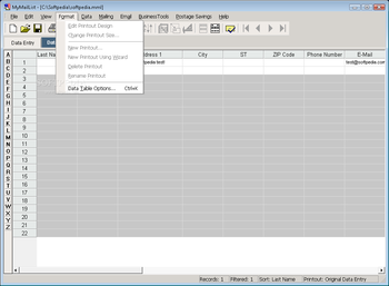 MyMaillist Deluxe screenshot 2