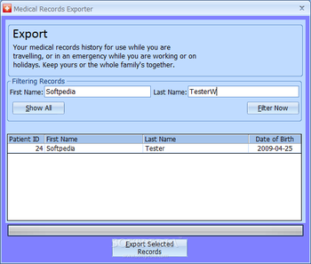 myMedirecs Personal Medical Records and History System screenshot 11