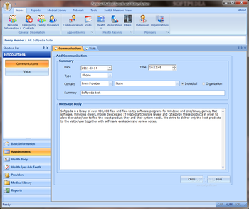 myMedirecs Personal Medical Records and History System screenshot 3