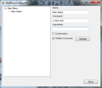 MyMenu screenshot 2