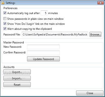 MyPadlock Password Manager screenshot 3