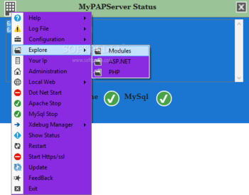 MyPAPServer screenshot 2