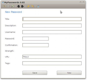 MyPasswords screenshot 2