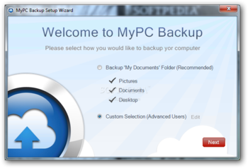 MyPC Backup screenshot